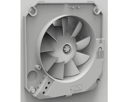 Wohnraumlüfter mit runder Bauform