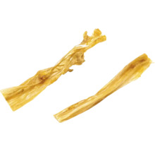 Zwei Hundekauartikel aus Rinderkopfhaut