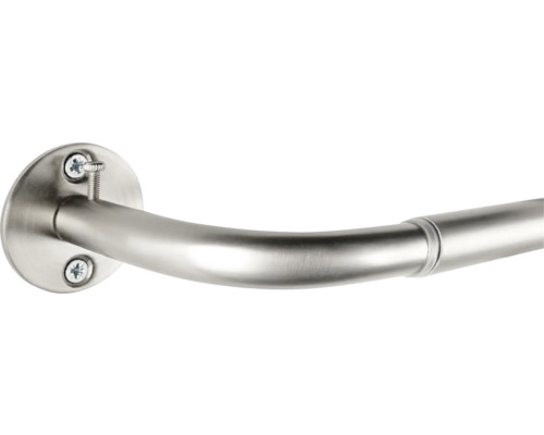 Duschvorhangstange mit Wandbefestigung