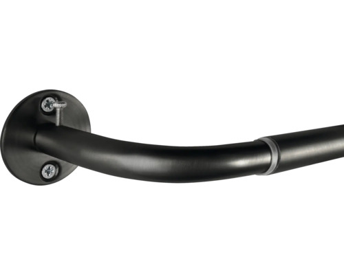 Gardinenstange mit Wandhalterung