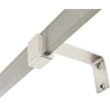 Metallgardinenstange mit Halterung und Schrauben
