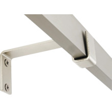 Edelstahlhandlaufhalterung mit Schrauben zur Wandmontage