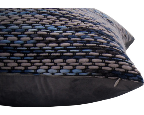 Dekokissen mit Webmuster Detailansicht