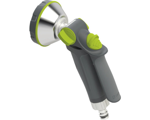 Gartenspritze aus Metall und Kunststoff