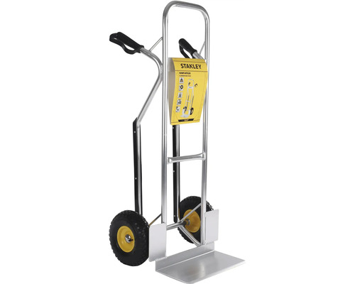 Sackkarre aus Metall mit zwei Rädern für den Transport von Lasten