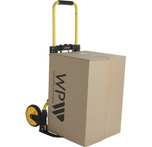 Paket auf einer Sackkarre