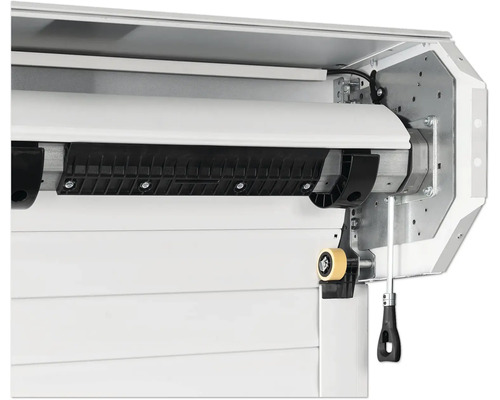 ARON Garagentor Rolltor 2750x2125 mm golden oak inkl. Garagentorantrieb links - Bild 4 von 12