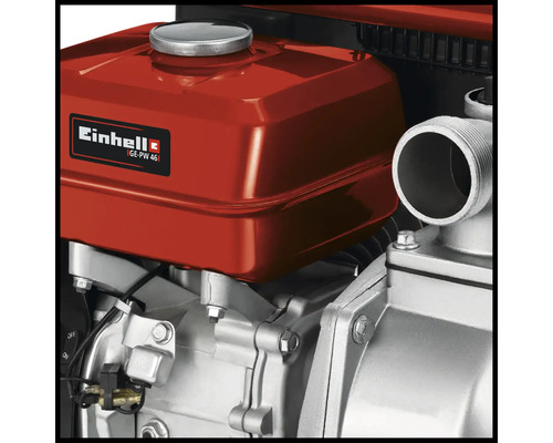 Einhell Logo auf einem Verbrennungsmotor der GE-PW 46