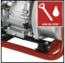 Low Oil Stop Funktion des Produkts.