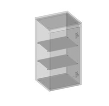 Wandschrank mit Tür und Regalböden