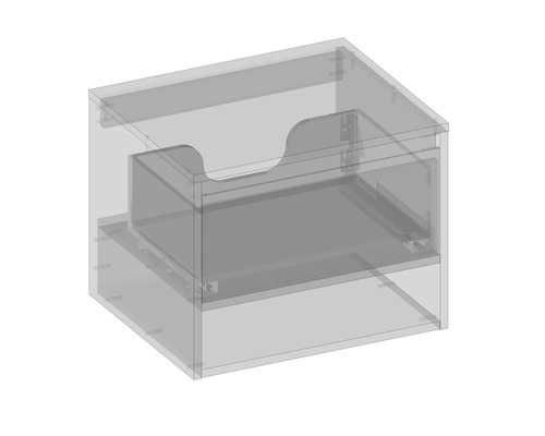 Schubladenbox mit einer Schublade
