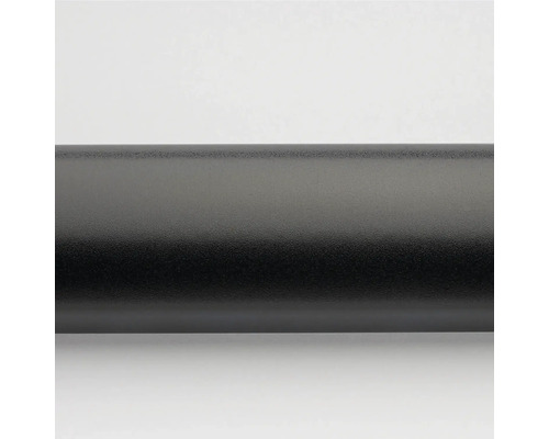 Detailansicht einer Gardinenstange