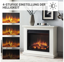 Dekokamin mit vierstufiger Helligkeitseinstellung und Flammeneffekt