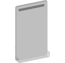 Prospekthalter zur Wandmontage