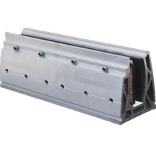 Geländerset Pertura Pontos Glasgeländer silber/transparent für Bodenmontage B: 1m-thumb-9 Geländerset Pertura Pontos Glasgeländer silber/transparent für Bodenmontage B: 1m-thumb-9