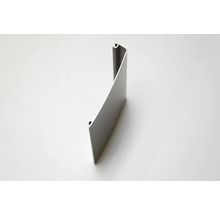 Geländerset Pertura Pontos Glasgeländer silber/weiss für Bodenmontage B: 1m-thumb-6 Geländerset Pertura Pontos Glasgeländer silber/weiss für Bodenmontage B: 1m-thumb-6