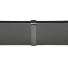 Geländerset Pertura Pontos Glasgeländer schwarz/ anthrazit für Bodenmontage B: 1m-thumb-5 Geländerset Pertura Pontos Glasgeländer schwarz/ anthrazit für Bodenmontage B: 1m-thumb-5