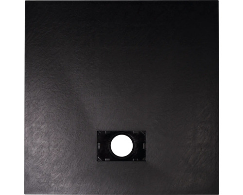 Quadratische Duschwanne mit Abfluss