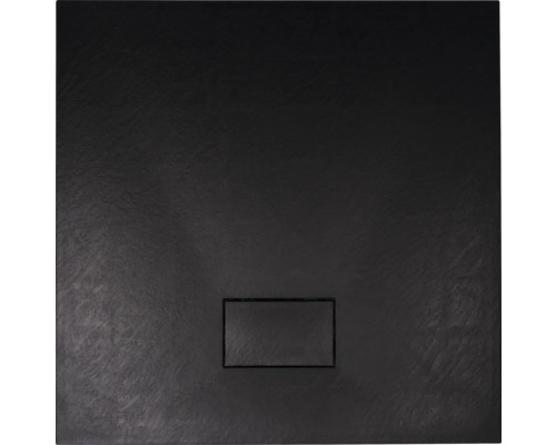 Duschwanne aus Mineralguss mit Ablauf