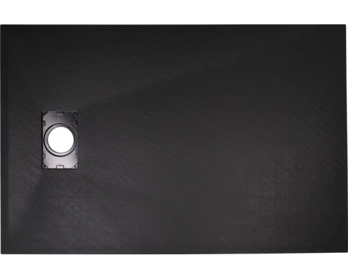 Duschwanne aus Stein mit Ablaufgarnitur