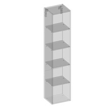 Hochschrank mit fünf Regalböden