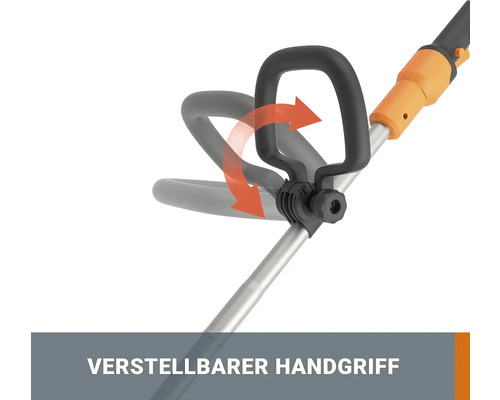 Verstellbarer Handgriff einer Gartenschere