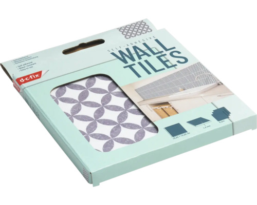 Verpackung selbstklebende Wandfliesen mit geometrischem Muster