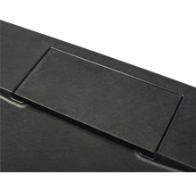 Extraflache Rechteck-Duschwanne Schulte ExpressPlus DWM-Tec 70x160x3.2 cm anthrazit matt