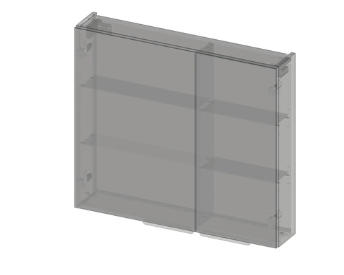 Badezimmerschrank mit Einlegeböden