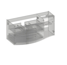 Waschtischunterschrank mit Schubladen und Stauraum