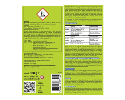 Protect Home Ameisen Streu- und Gießmittel zur schnellen Bekämpfung von Ameisen