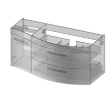 Waschtischunterschrank mit Schubladen und Fächern