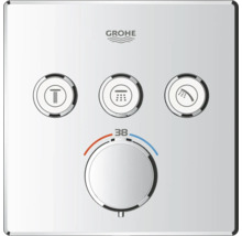 Grohe Logo Duschthermostat mit Bedienelementen zur Temperatur- und Wassermengeneinstellung