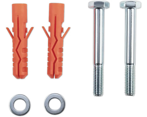 Dübel, Schrauben und Unterlegscheiben Set