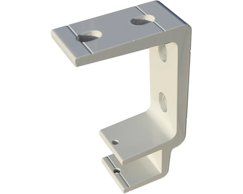 Kunststoffhalterung mit Bohrungen zur Befestigung