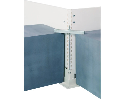 Montageelement zur Befestigung von Duschwänden