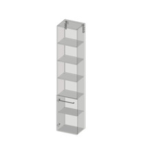 Hochschrank Devo Sonus 2.0 38x124,5x30 cm Anschlag links fjord