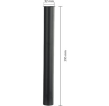 Metallrohr, 32 mm Durchmesser, 295 mm Länge