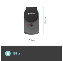 Gardena smart Sensor mit den Maßen 11,9 cm Höhe und 6,5 cm Breite