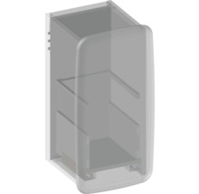 Hängeschrank Devo Oval 34x67x33 cm holz/hellgrau
