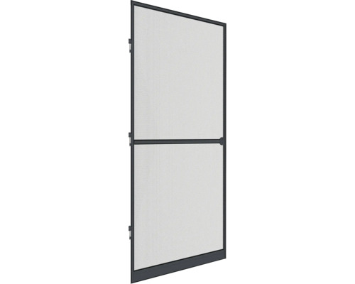 home protect Insektenschutz Alu-Tür 1 anthrazit 100x210 cm Fliegengittertür mit Rahmen