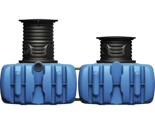 Regenwassertank-System aus Kunststoff