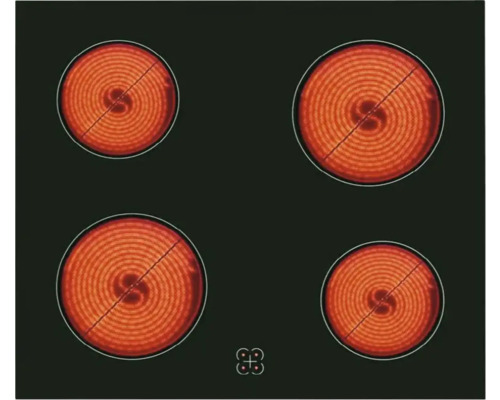 Elektrokochfeld mit vier Heizplatten