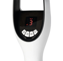 Bedienfeld eines Ventilators mit digitaler Anzeige und Tasten