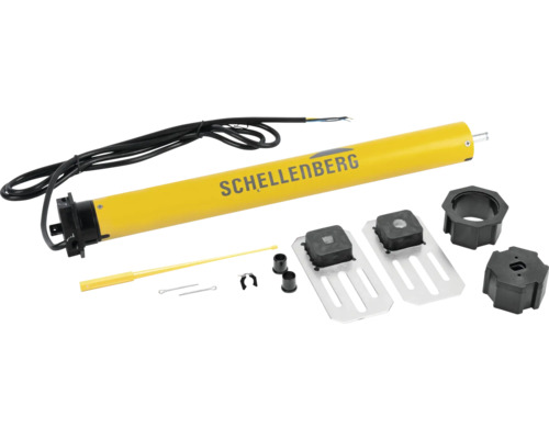 Schellenberg Rohrmotor mit Zubehör für Rollläden
