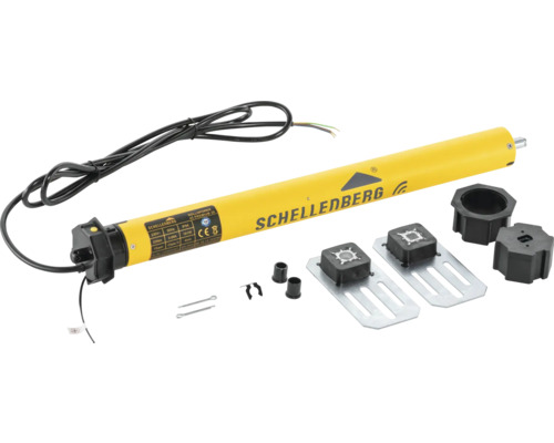 Schellenberg Rohrmotor Rollladenantrieb mit Zubehör