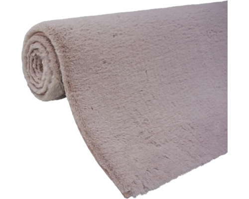 Gerollter Teppich mit Flor