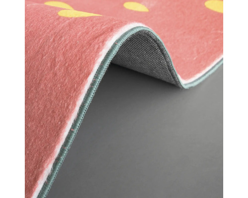 Teppich mit Punktmuster, gewebte Struktur