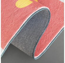 Detailansicht eines Teppichs mit Muster