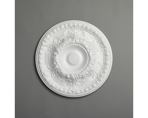 Runde Deckenrosette mit floralen Ornamenten